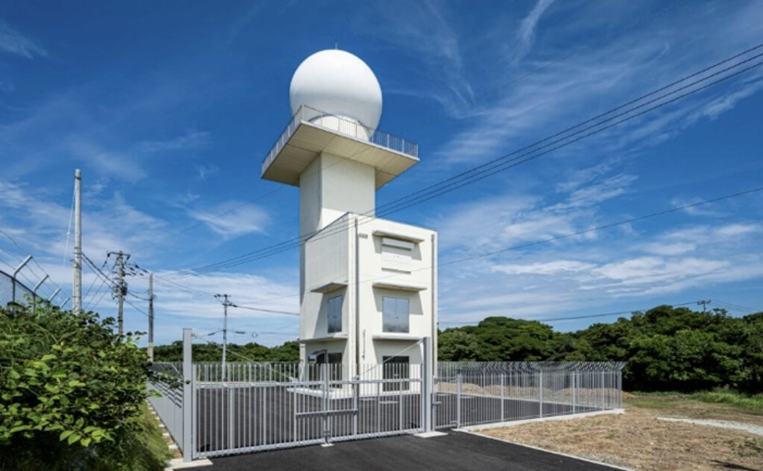 室戸岬気象レーダー観測所局舎建替工事